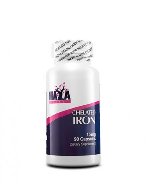 CHELATED IRON 15 mg. 90 capsules